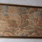 Tableau canevas avec cadre thème chasse