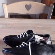 1920 Rarissime chaussures de spint en cuir