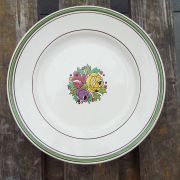 assiette montée Frères Boch la louvière