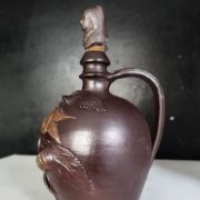Pichet carafe Calvados en terre cuite 31 cm en hauteur avec 