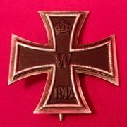 Très belle croix de fer 1er classe - Modèle 1914