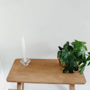 Table basse ancienne en chêne 