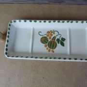 Ancien porte peigne faïence HBCM France COLOQUINTE