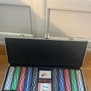 Malette Poker Premium - Ensemble de 500 Jetons, 2 Jeux de Ca