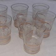 7 gobeletes annee 1950