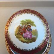 Bonbonnière porcelaine Limoges 