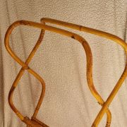 Support Couffin en rotin