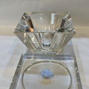 Vintage petit vide poche en cristal années 40 ou 50