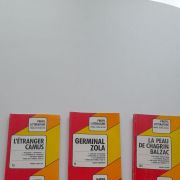 Lot de 5 livres Profil littérature 