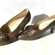 Chaussures Soulier Evelins vintage cuir
