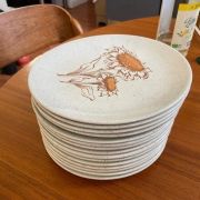 Service à dessert Saint-Amand vintage 1970's