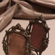 2 cadres en métal, miniature style chevalet 