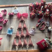 DECO SAPIN NOEL VINTAGE 28 pièces : anges,..                