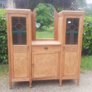 Armoire / vitrine avec miroir Art déco