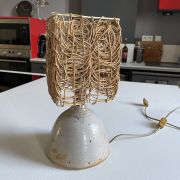 Lampe en céramique années 70