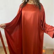 Abaya longue ample portefeuille