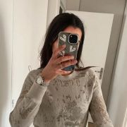 Pull à d’étais transparent