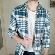 Magnifique sur chemise homme zara taille S 100% coton