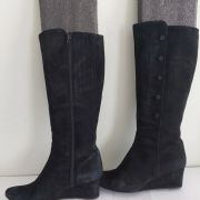 178C* Lilian - superbes bottes noires tout cuir (41)