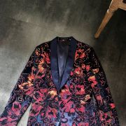 Veste de costume blazer Asos velour et sequins