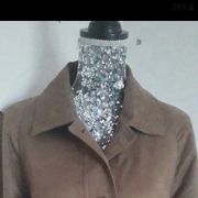 Magnifique manteau mi-saison très doux, toucher suédine