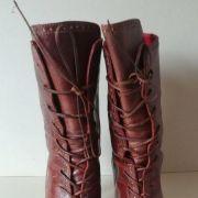 sexy bottillons marron luxe tout cuir Just Cavalli (38)
