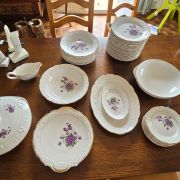 Service en porcelaine Digoin et Sarreguemines