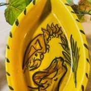 Vide poche Vallauris céramique ovale.