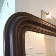 Très beau ancien miroir Louis Philippe en bois