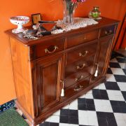 Dos de canapé merisier massif