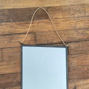 Petit miroir style industriel