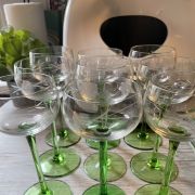 Verres à vin blanc alsaciens 