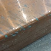 2 magnifiques poissonnières cuivre