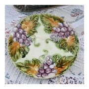 1 assiette barbotine Onnaing 