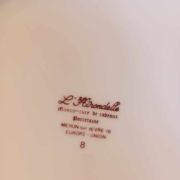 plateau fromage et 11 assiettes "l'Hirondelle"