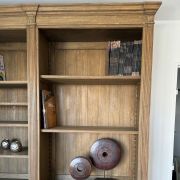 Meuble bibliothèque en bois massif