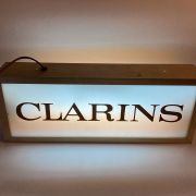 Enseigne publicitaire lumineuse vintage