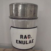 Pot de pharmacie vintage. Bocal apothicaire 