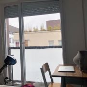 Bureau et chaise industriel 