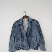 Veste en jean vintage taille M