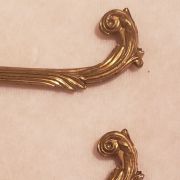 embrasses à rideaux en bronze