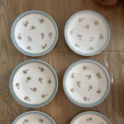Lot 6 assiettes- UML