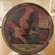 Réveil mécanique vintage anglais