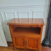 Meuble de salon merisier 