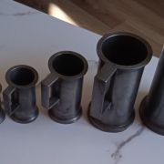 Service de 7 mesures en étain