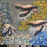 Tapisserie Flamants roses par Robert Debieve 