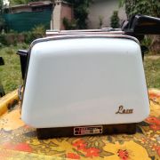 Ravissant Grille-pain VERT D'EAU VINTAGE MADE IN ITALY 