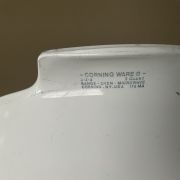 Vintage 1975 plat carré corning