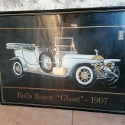 Sérigraphie de James Hamilton Rolls Royce ghost