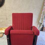 fauteuils de cinéma ancien